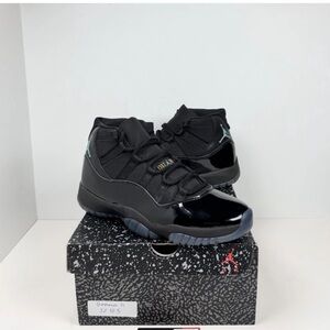 Sleek Black Air Jordan 11 Sneakers